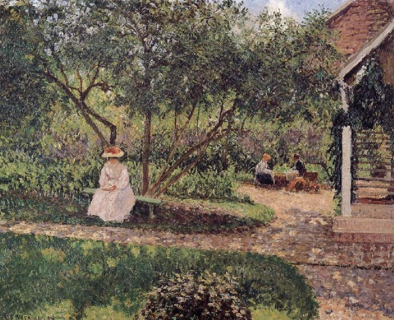 Camille Pissarro corner of the garden China oil painting art